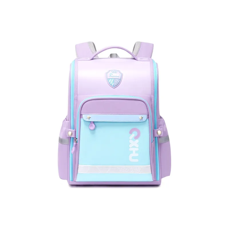 Seven Star Fox Oxford Cloth Student Backpack Elementary School Backpack Large Size Unisex Multicolor-12
