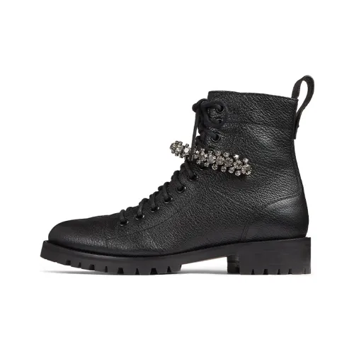 Jimmy Choo Short Martin Boot Women's Black