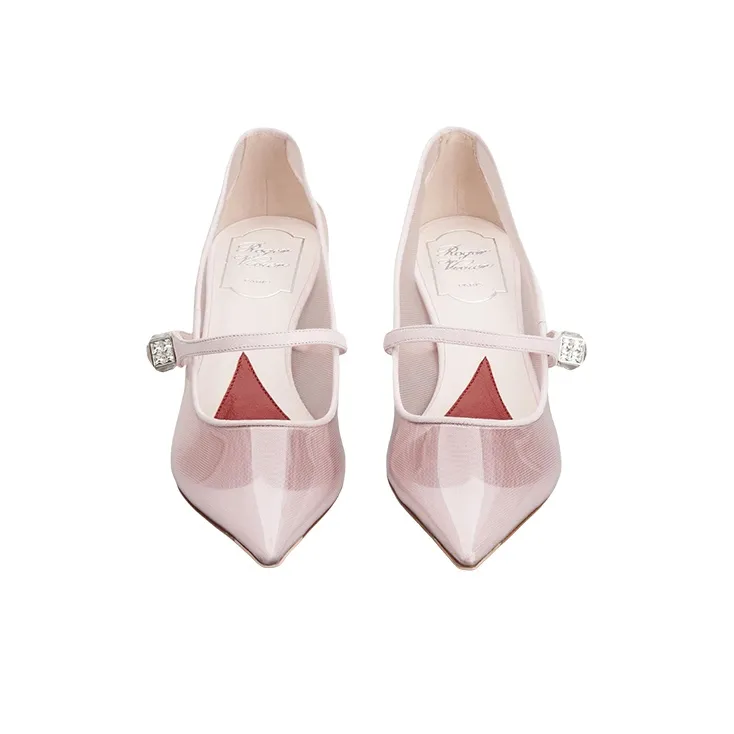 Roger Vivier Cone Heel High Heels 5.5cm Women's Pink-2