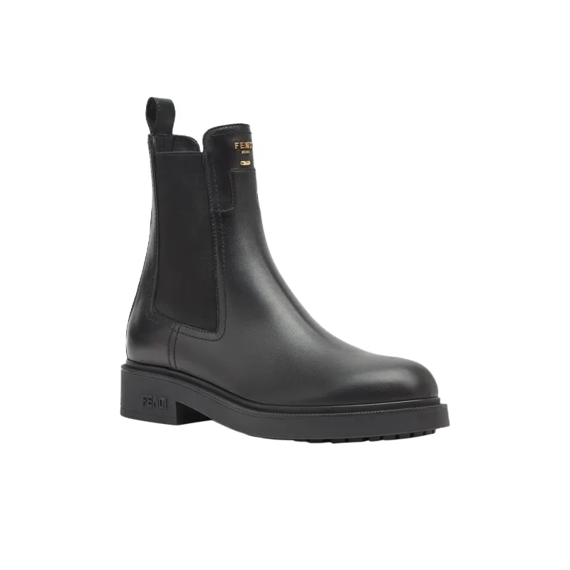 FENDI Filo Biker Ankle Boots Women's-2