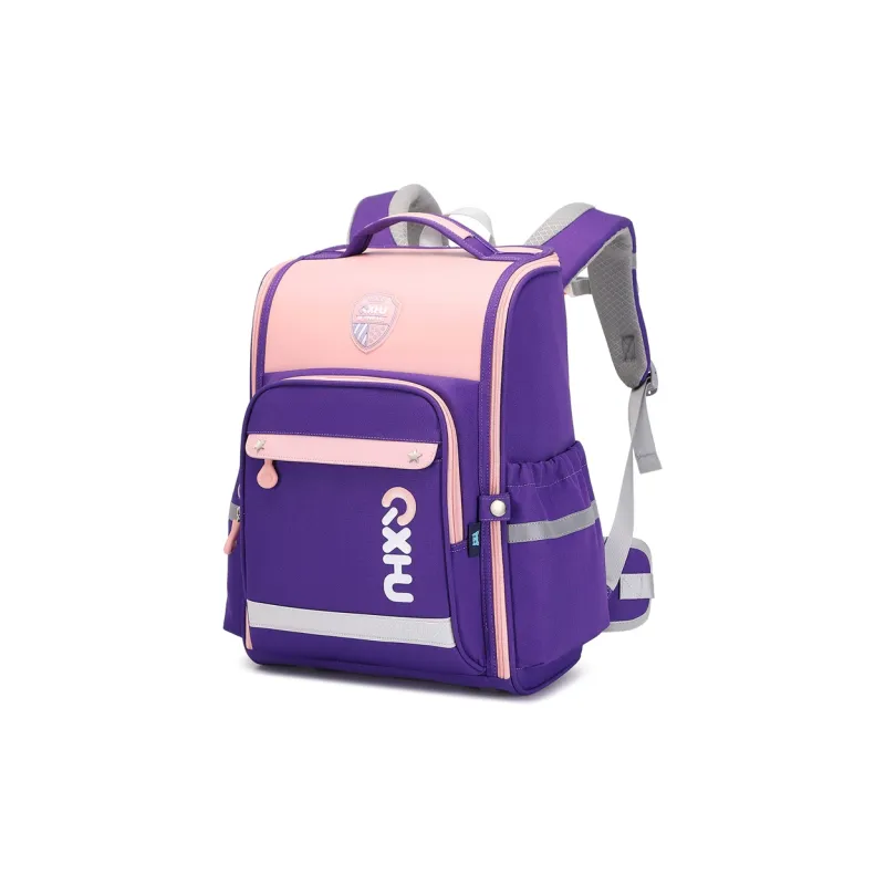 Seven Star Fox Oxford Cloth Student Backpack Elementary School Backpack Large Size Unisex Multicolor-9