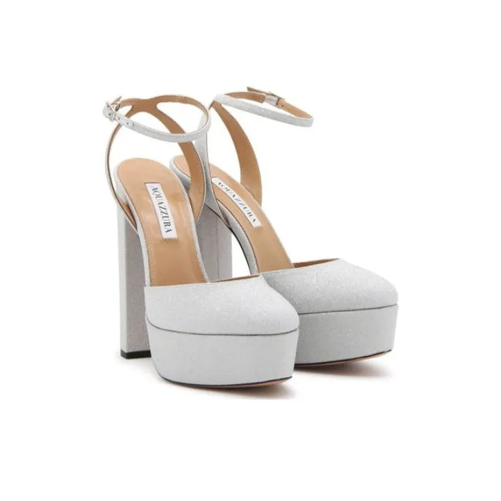 AQUAZZURA So High 140mm Platform Pumps-2