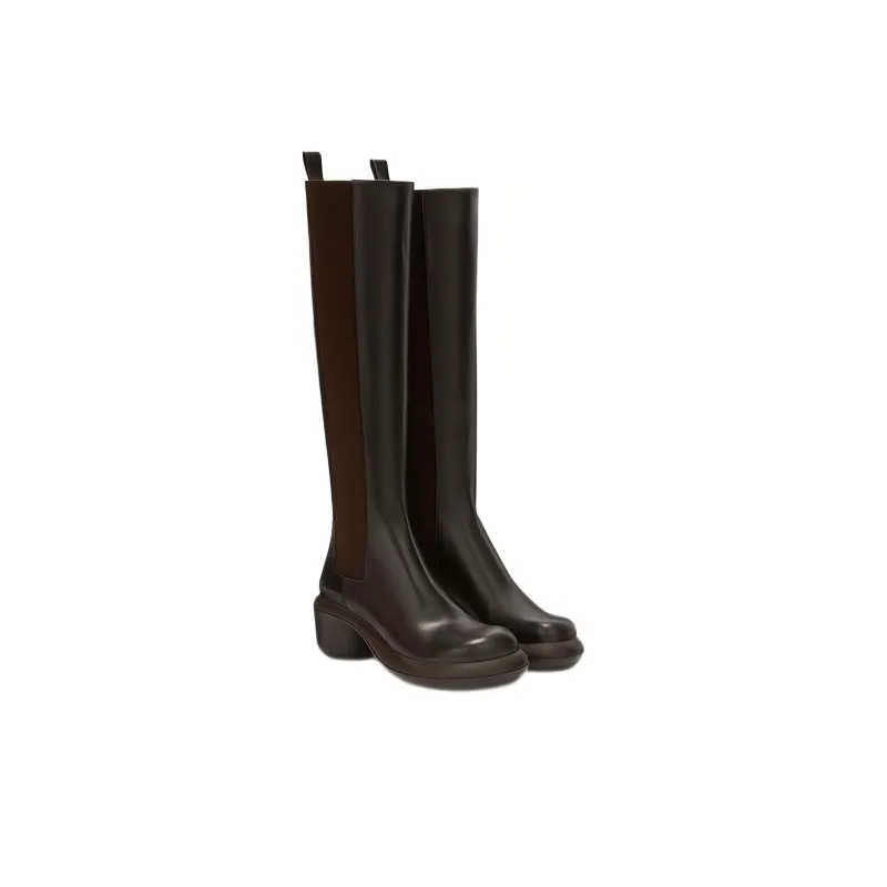 JIL SANDER Knee-high Leather Boots-2