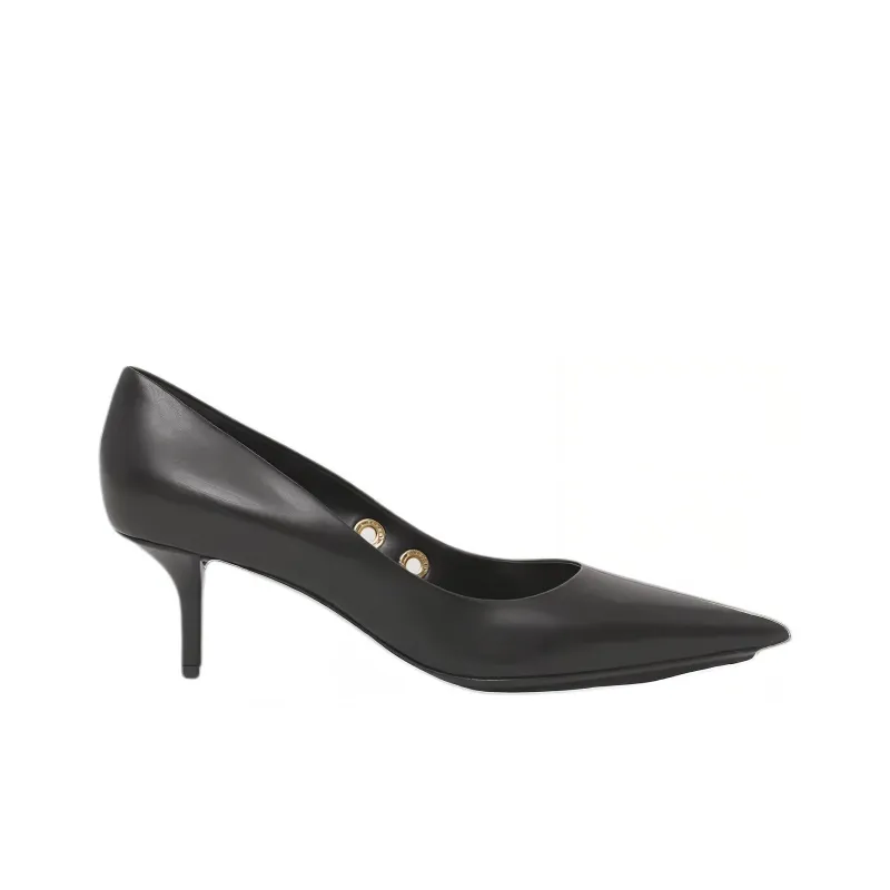 Burberry Slim Heel High Heels Women's Black-1