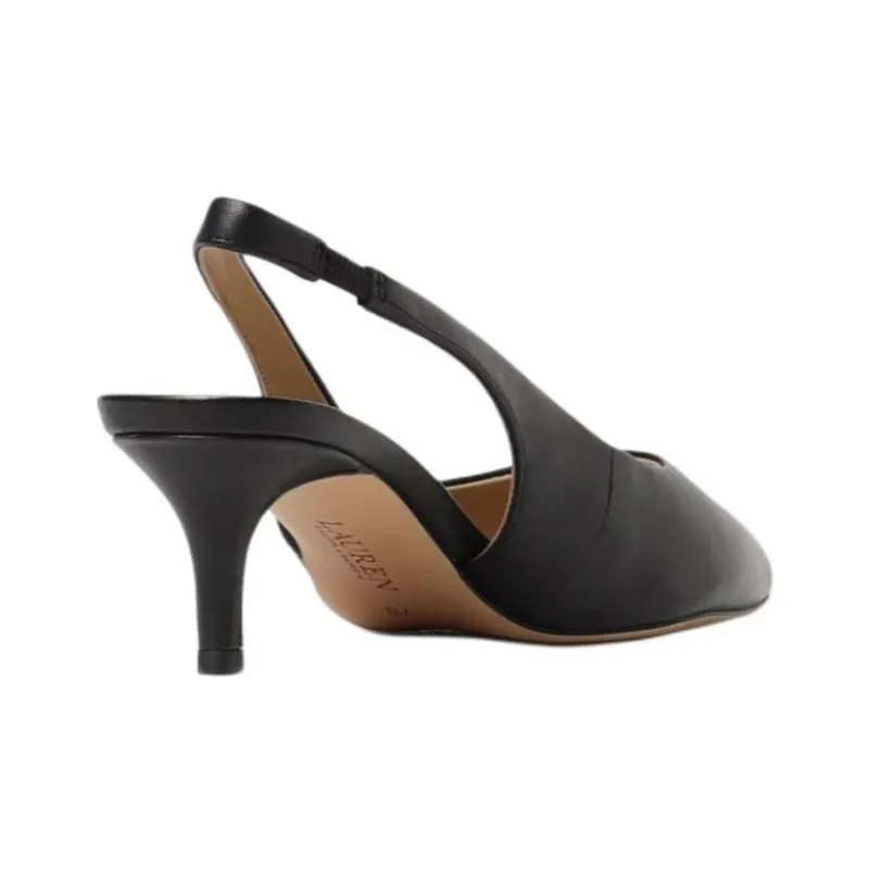 Polo Ralph Lauren High Heels 5cm Women's Black-4