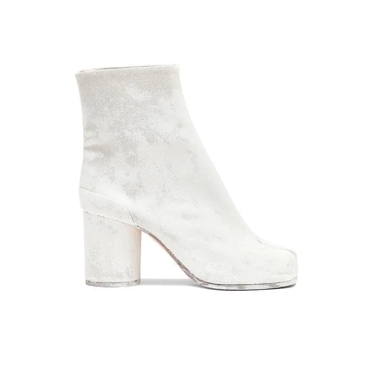 Maison Margiela Tabi Bianchetto Ankle Boots Women's White-1