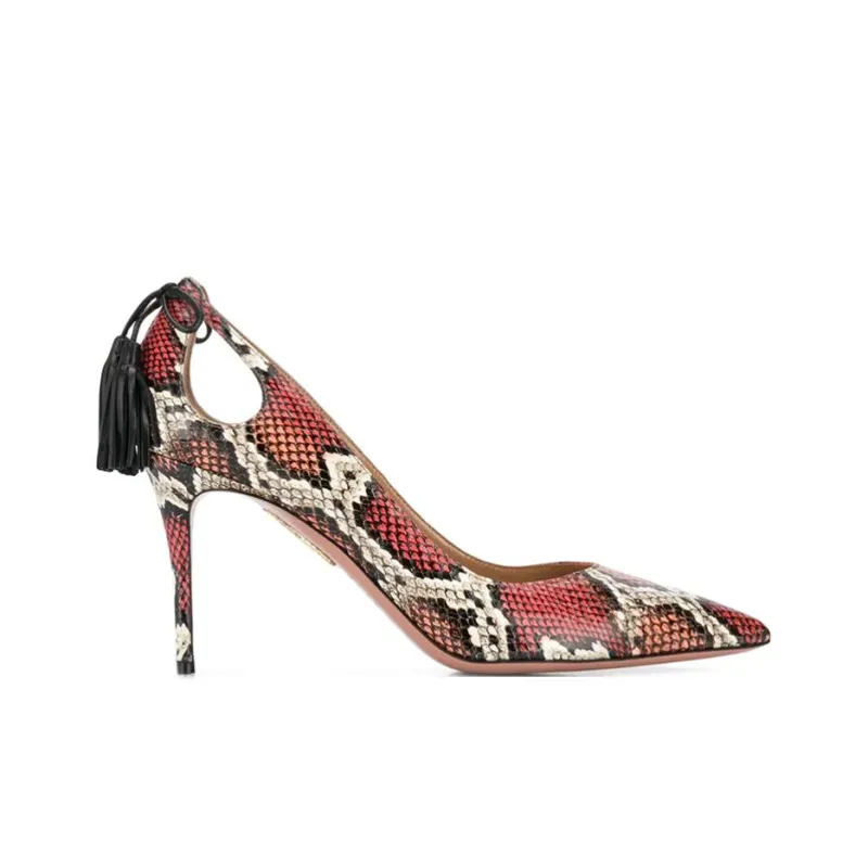 AQUAZZURA High Heels Women's Red-1