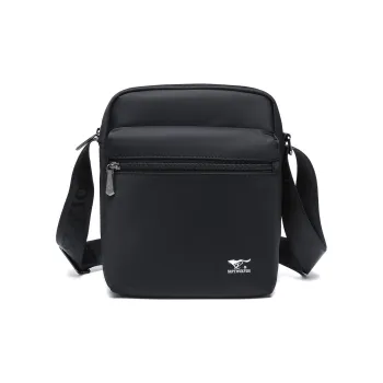 SEPTWOLVES Fabric Crossbody Bag Men's Black