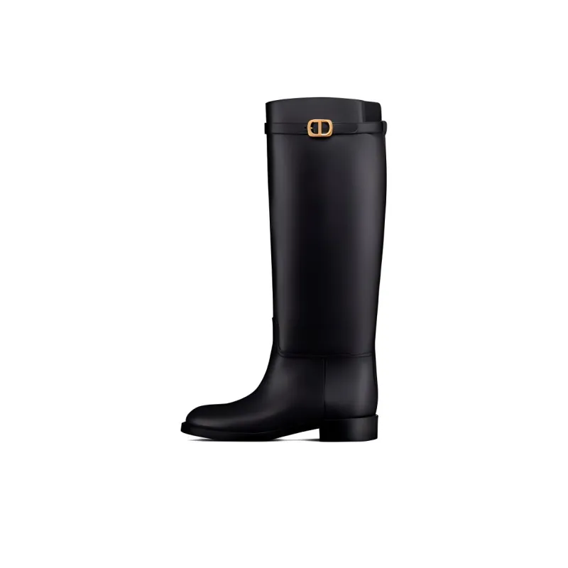 DIOR Empreinte Knee high Boots Women's Black-0
