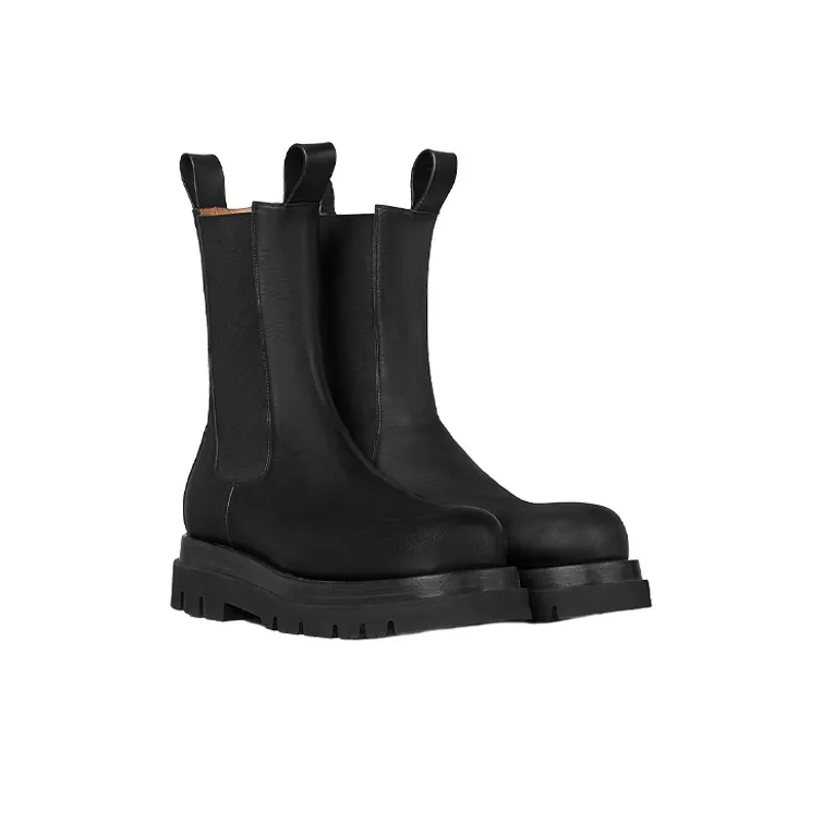Bottega Veneta Lug Boot Black-2
