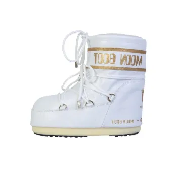 Moon Boot Logo Printed Padded Lace Up Boots