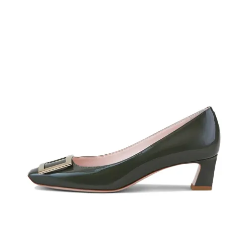 Roger Vivier Chunky Heel High Heels 4.5cm Women's Green