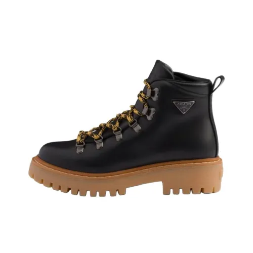 PRADA Ankle Boots 4.5cm Women's Black