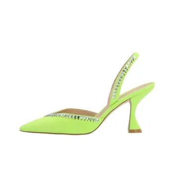 Stuart Weitzman/SW Chunky Heel High Heels 8.5cm Women's Green