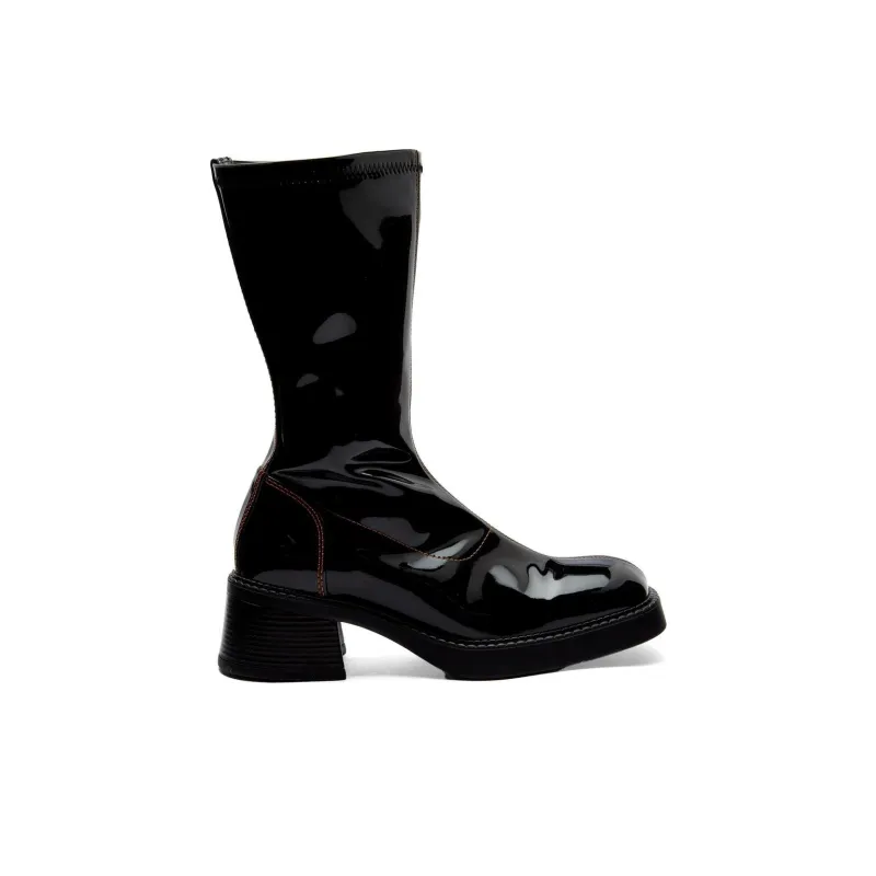 MIISTA Ankle Boots 6cm Women's Black-1