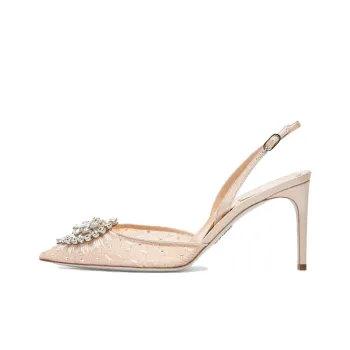 RENE CAOVILLA Slim Heel High Heels 8cm Women's Pink