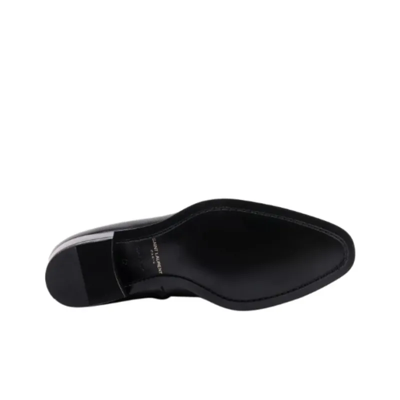 SAINT LAURENT Wyatt Zipped Boots-4