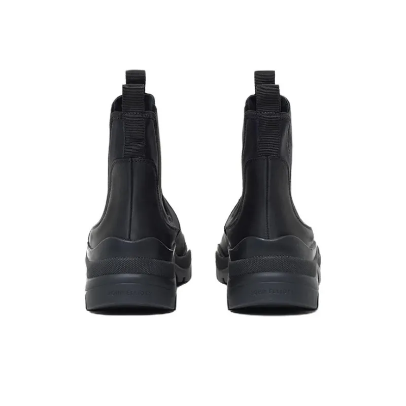John Elliott Short Chelsea Boots Men's Black-3