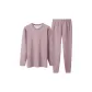 602 Crew Neck Purple Gray Men's