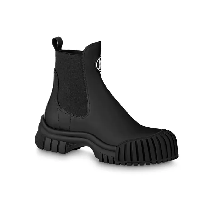 LOUIS VUITTON Ruby Chelsea Boots 'Black' Women's-1