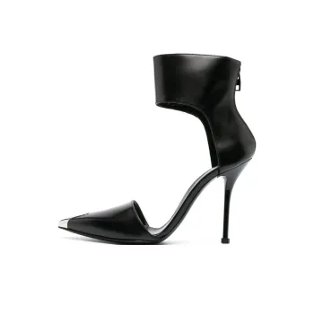 Alexander McQueen Slim Heel High Heels 10.5cm Women's Black