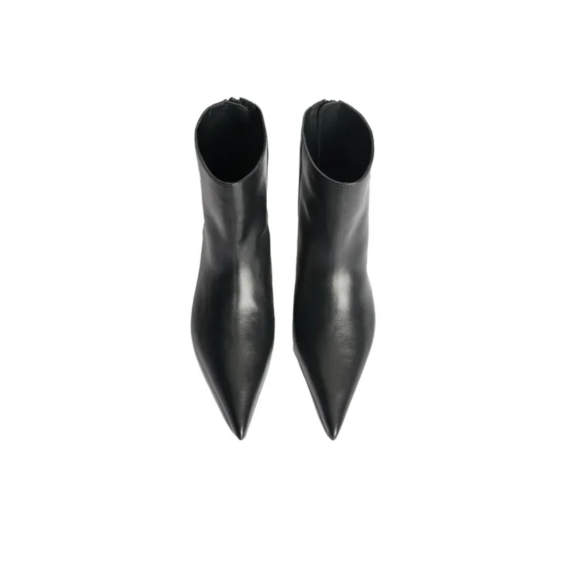 STAND STUDIO Ankle Boots 3cm Women's Black-3