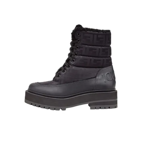 FENDI Fashion Ankle Boots Women's Black