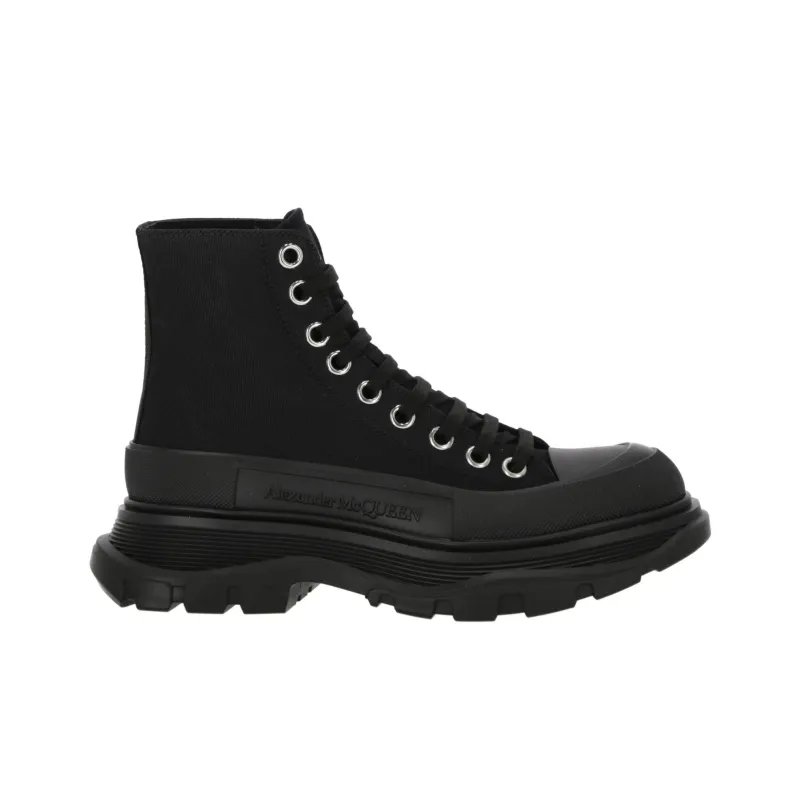 Alexander McQueen Tread Slick Boots 'Core Black' Women's-1