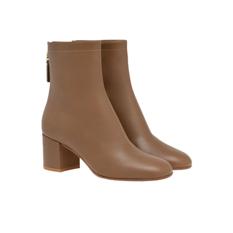 GIANVITO ROSSI Bellamy Ankle Boots Women's Brown-2