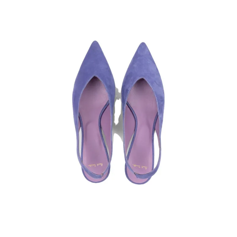 Paul Smith Enid Chunky Heel High Heels Women's Light Purple-3