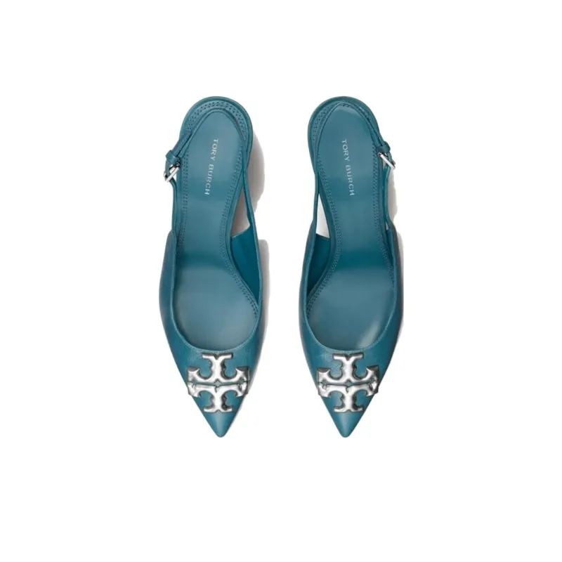 TORY BURCH Slim Heel High Heels 6.5cm Women's Blue-3