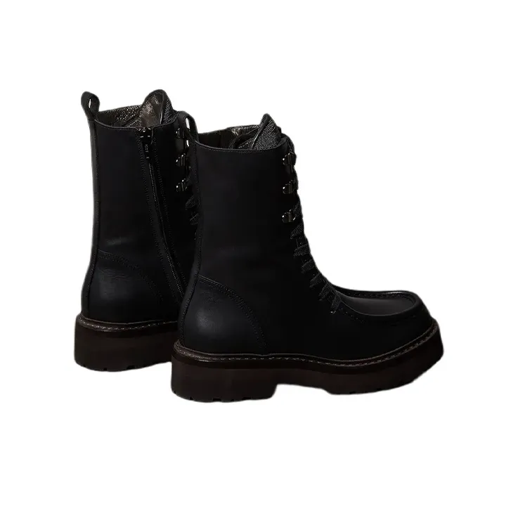 Brunello Cucinelli Precious Ankle Boots Women's Black-3