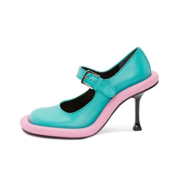 JW Anderson Bumper-Tube Slim Heel High Heels Women's Green