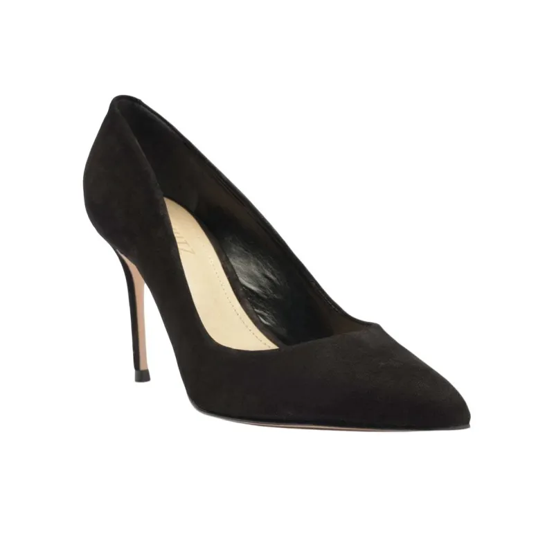 Schutz Slim Heel High Heels 8.4cm Women's Black-2