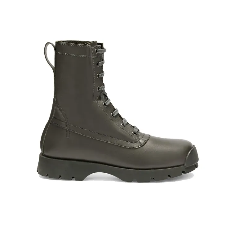JIL SANDER Ankle Boots Men Dark Green-1