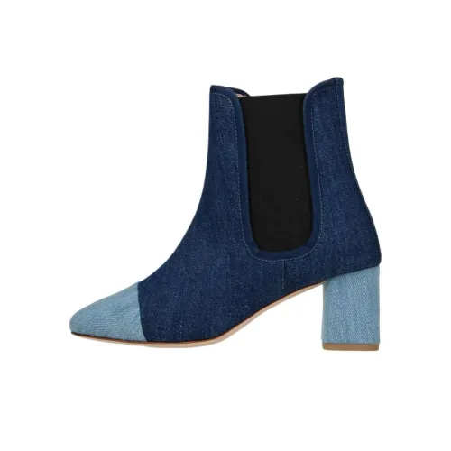 Repetto Melissa Short Chelsea Boots 6cm Women's Blue