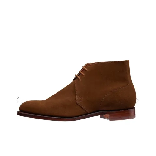 CROCKETT & JONES Chukka Ankle Boots Men's Brown