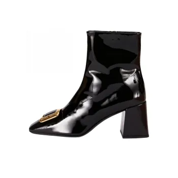 MIU MIU Ankle Boots 8cm Women's Black