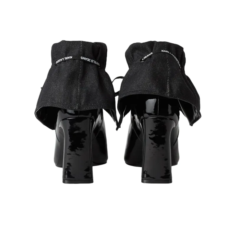 KARL LAGERFELD / Karl Lagerfeld Jeans Panache Leather Ankle Boots Women's-4