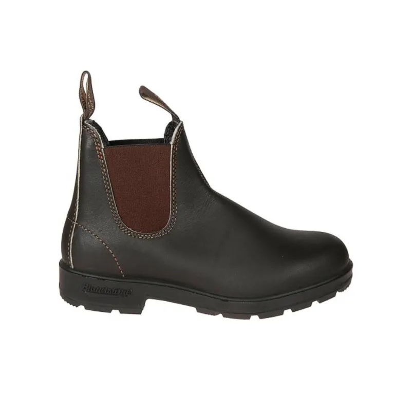 Blundstone Rustik Short Chelsea Boots Men's Black-1