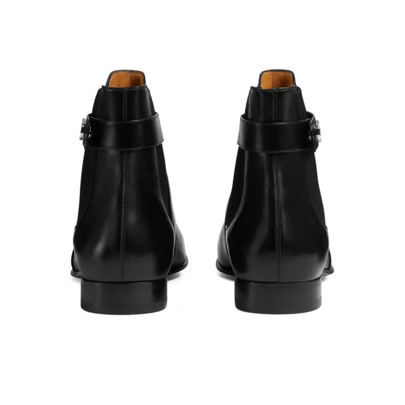 GUCCI Blondie Ankle Boot 'Black'-3