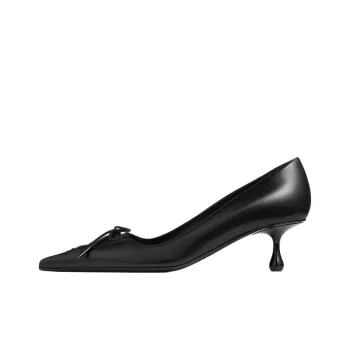 Jimmy Choo Scarlett Irregular Heel High Heels 5cm Women's Black