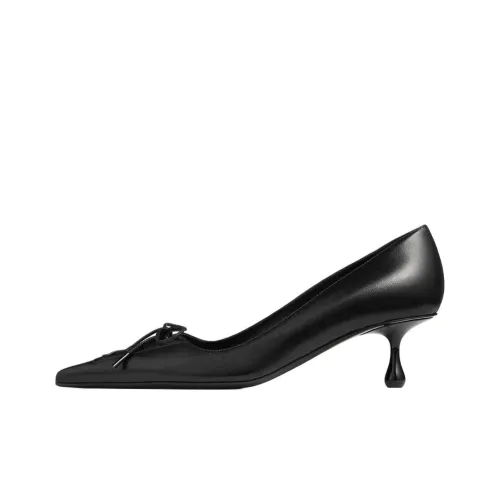 Jimmy Choo Scarlett Irregular Heel High Heels 5cm Women's Black