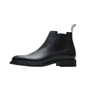 Paraboot Chamfort Short Chelsea Boots Men's Black