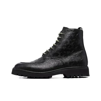KENZO Takayama Kenji Ankle Boots Men's Black