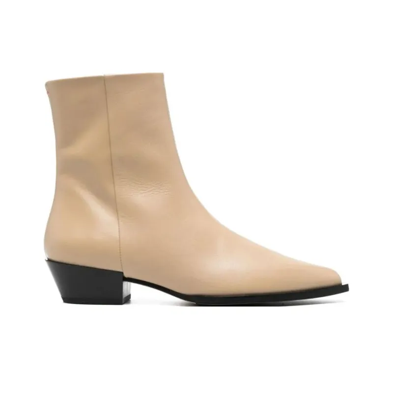 Aeyde Ruby Leather Ankle Boots-1