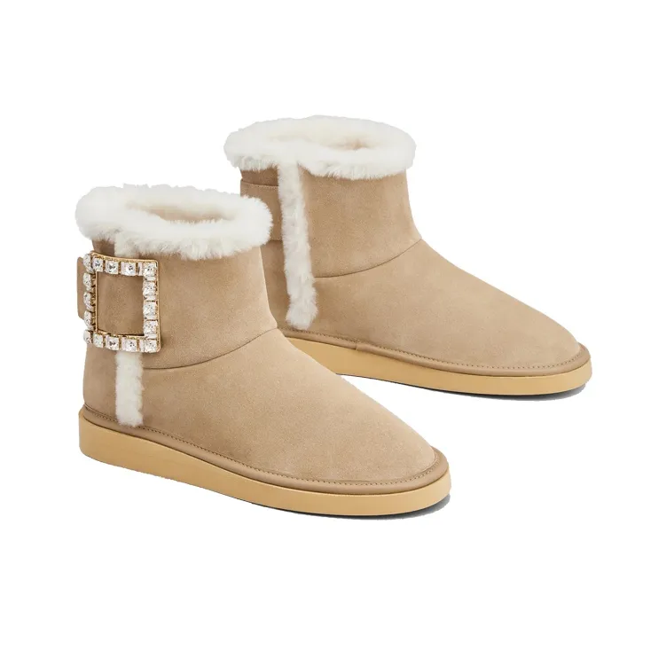 Roger Vivier Winter Viv Ankle Boots Women's Brown-2