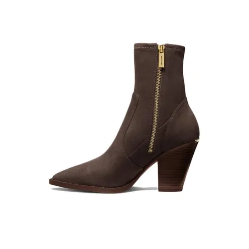 MICHAEL KORS Dover Ankle Boots 8cm Women's Brown
