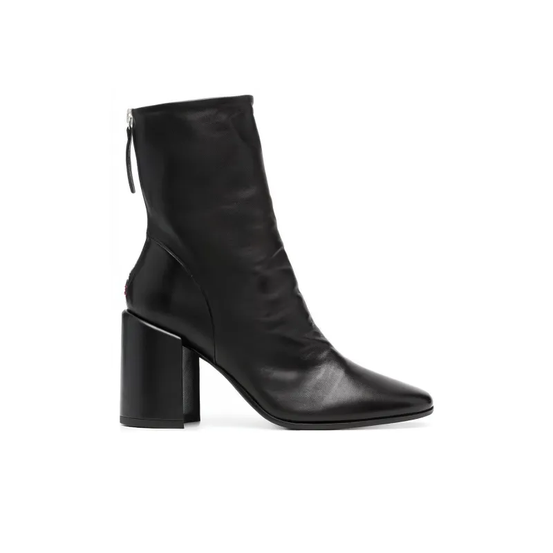 HALMANERA Bess 85mm Leather Boots-1