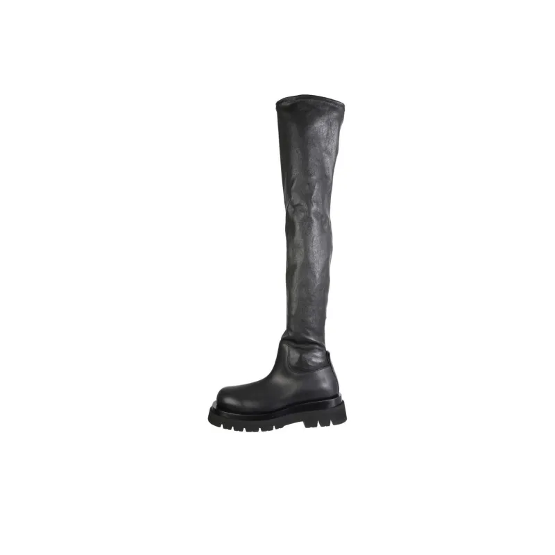 Bottega Veneta BV Knee high Boots Women's Black-0
